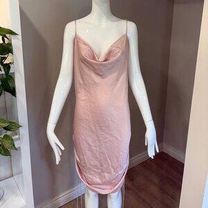 Aritzia Light Pink Slip Dress